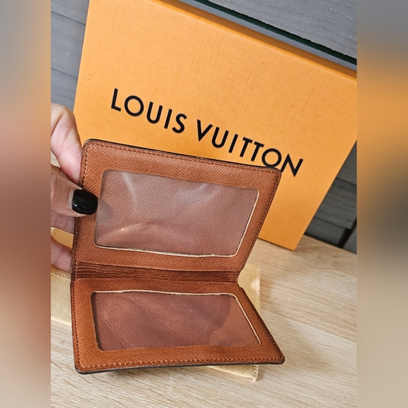 Authentic LOUIS VUITTON Monogram I.D. Cartes Case Card Holder - Picture 7 of 10